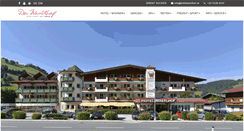 Desktop Screenshot of hotelwastlhof.at